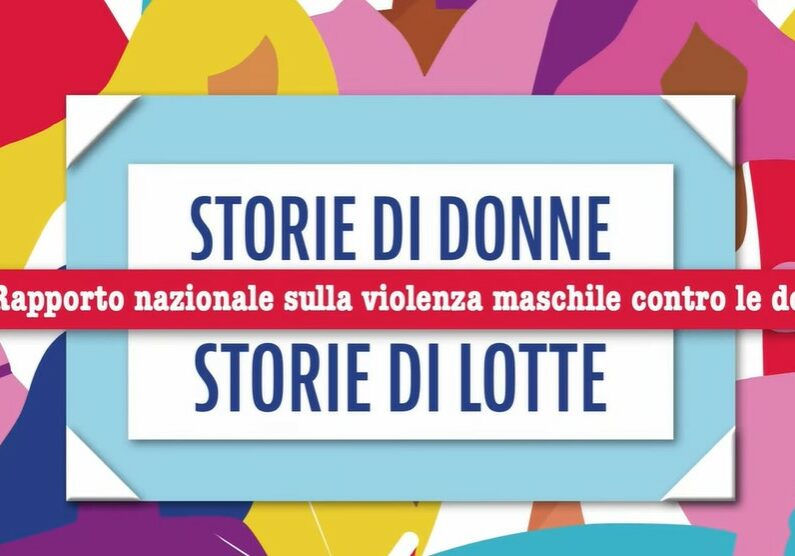 Differenza Donna lancia il suo 1° Rapporto nazionale sulla violenza maschile contro le donne